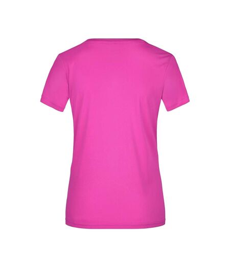T-shirt Active Femme Rose James And Nicholson