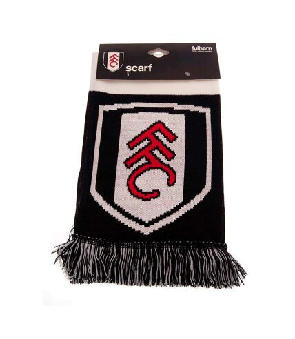 Fulham FC - Écharpe d'hiver (Noir / Blanc) (Taille unique) - UTTA9127