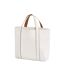 Tote Bag Courtside Taille Unique Blanc Doux Caramel Westford Mill-1