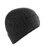 Bonnet Motif/style Réfléchissant Streetlite Adulte Noir Beechfield-1