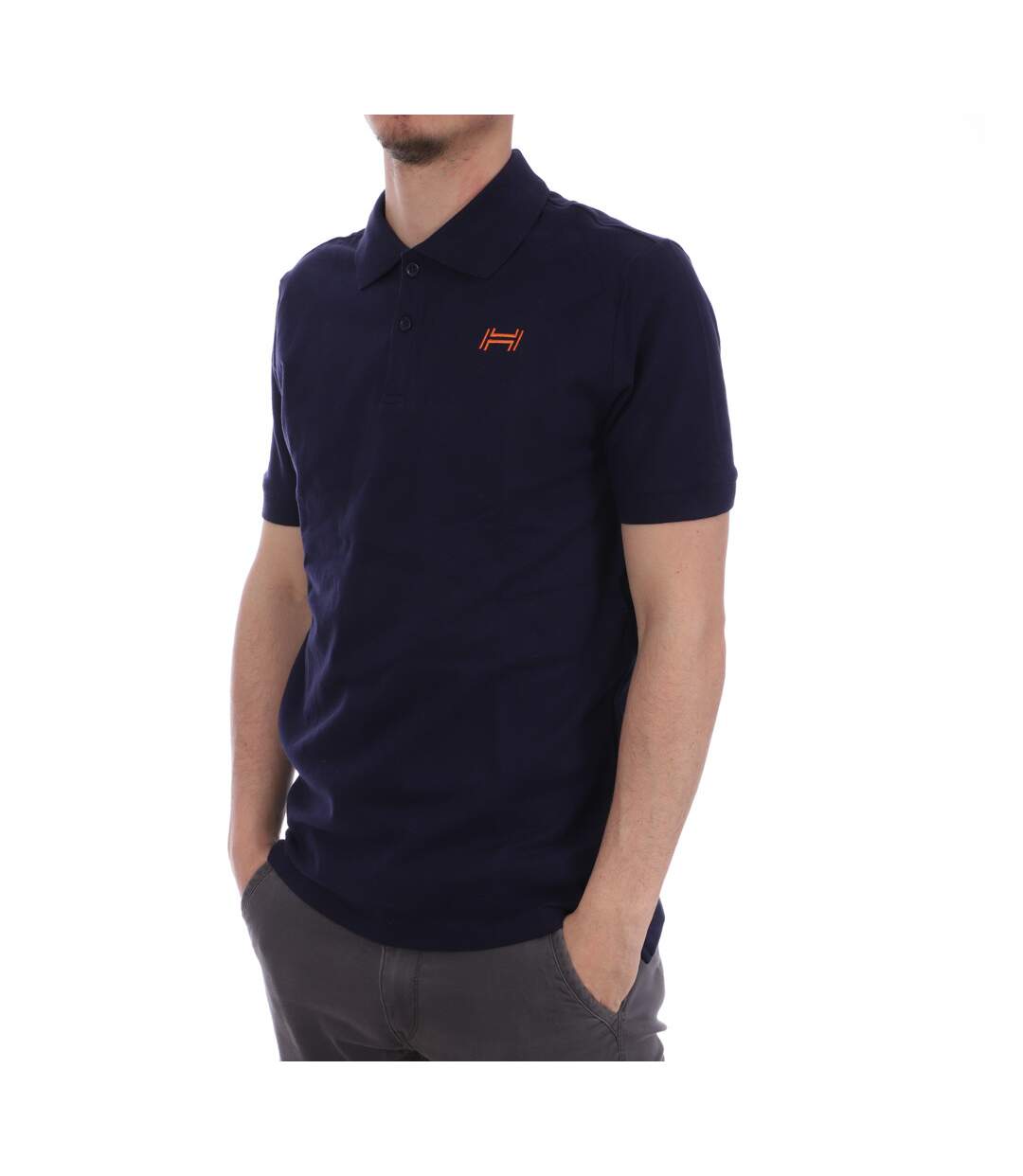 Polo marine homme Hungaria Sport Style