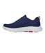 Mens Go Walk 8 Trainers Navy Red Skechers-2