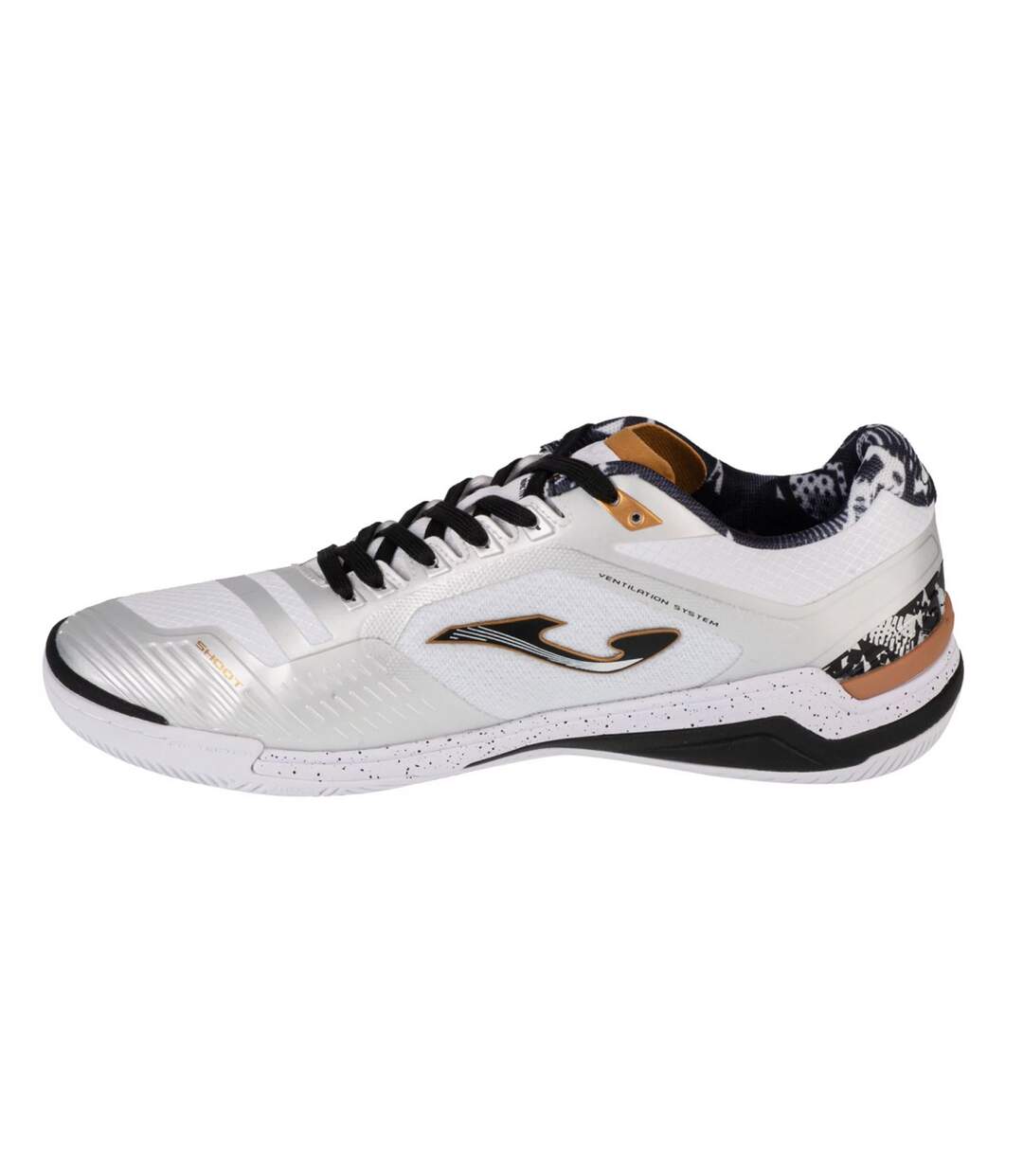 Chaussures De Foot En Salle Invicto Homme Blanc Noir Joma-3
