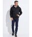 Sweat shirt zippé avec poche kangourou-3