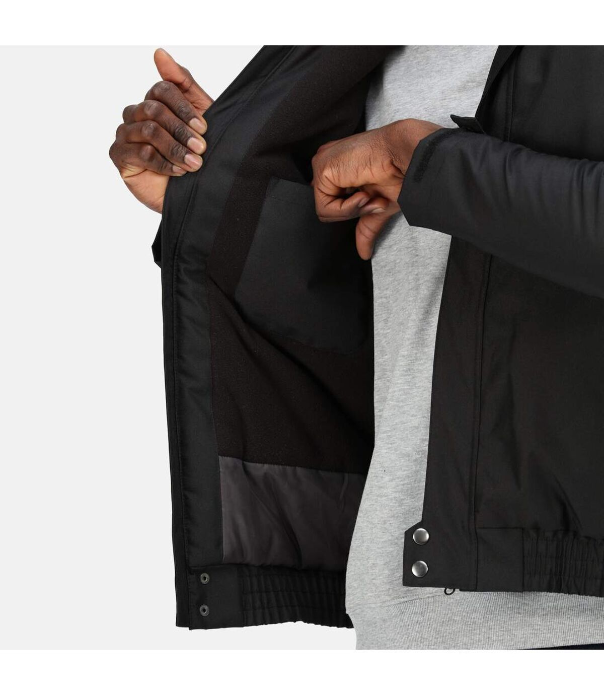 Regatta Mens Blockade Waterproof Jacket (Black)