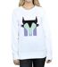 Disney Sweat-shirt Womens/Ladies Alphabet M Is For Maleficent (Alphabet M pour Maléfique) (Blanc) - UTBI12470-3