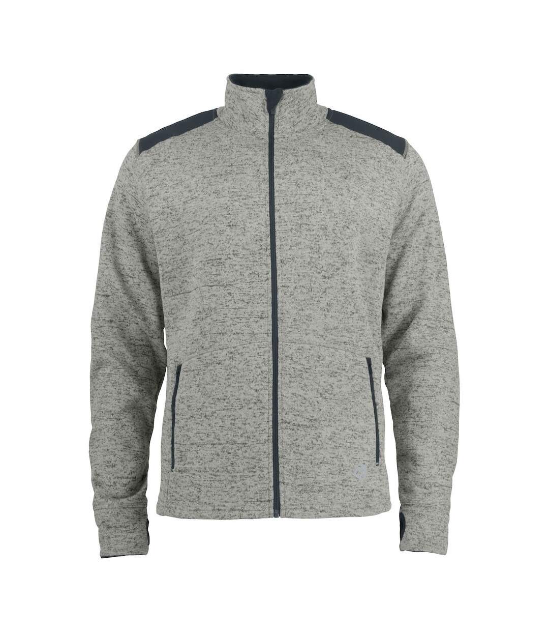 Veste polaire homme gris chiné Projob-1