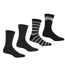 Chaussettes lifestyle homme noir Regatta