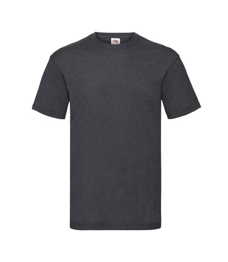 T-shirt valueweight homme gris foncé Fruit of the Loom