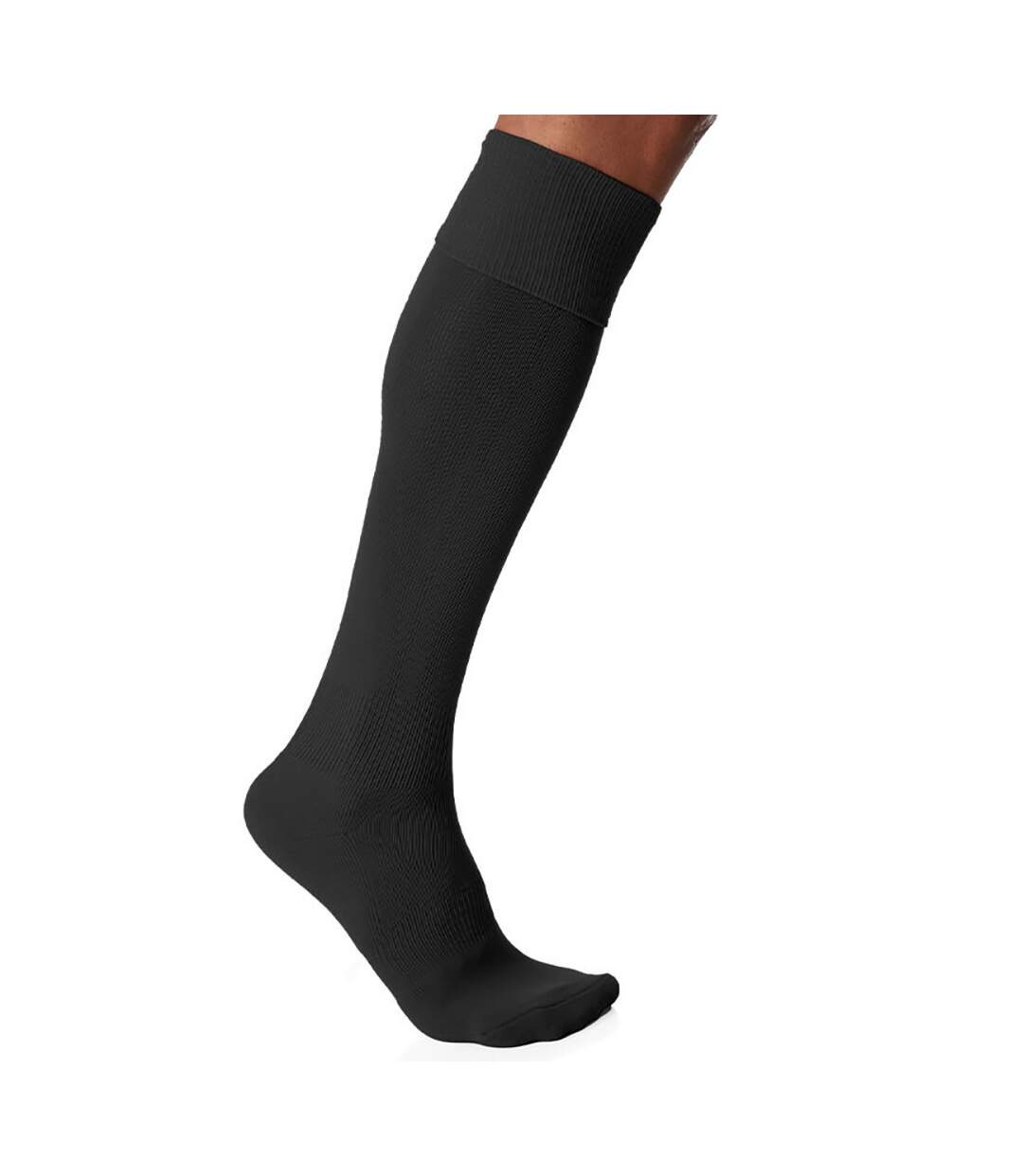 Kariban Proact Mens Cushioned Rib Top Sports Socks (Black) - UTRW4231