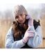 Ladies Cable Knit 3.4 Tog Fleece Lined Thermal Winter Hat-5