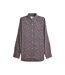 Chemise Manches Longues Motif/style Cachemire Homme Bleu Marine Lambretta-2