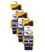 3 Pack Mens Patterned Lightweight Thin 2.3 TOG Thermal Knee High Ski Socks