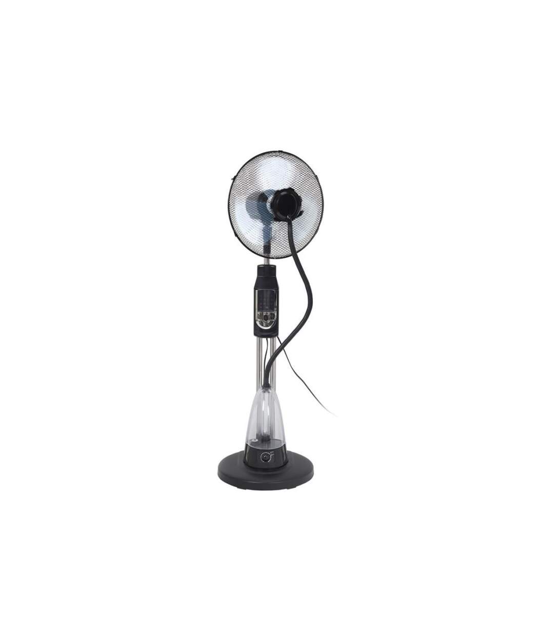 Ventilateur Brumisateur Télécommande 130cm Noir-1