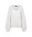 Pull Blanc Femme Vero Moda Mooth - L