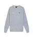 Sweat À Col Ras-du-cou Motif/style Logo Ordinate Homme Gris Lyle & Scott-2