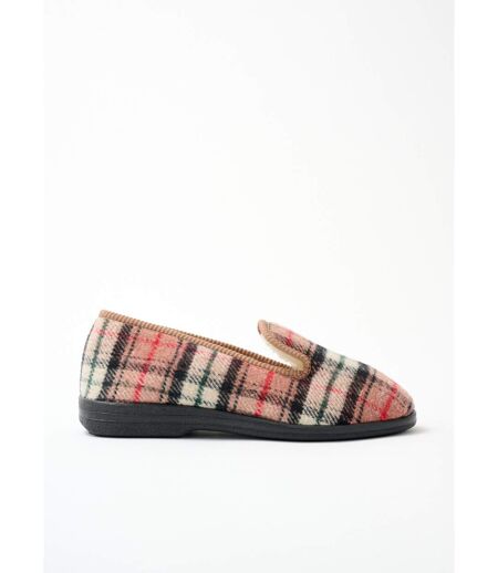 Chaussons grande largeur fourrés laine mixtes