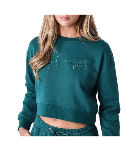 Sweat vert forêt femme project x paris f212103 - l