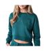 Sweat vert forêt femme project x paris f212103 - l-1