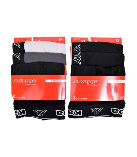 Boxer KAPPA pour Homme Qualité et Confort -Assortiment modèles photos selon arrivages- - Pack de 12