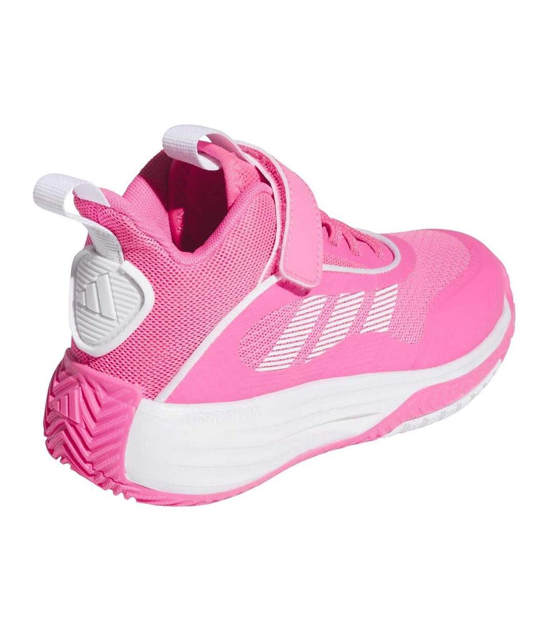 Chaussures De Basket Ownthegame Femme Rose Blanc Adidas-2