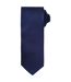 Premier Unisex Adult Micro Waffle Tie (Navy) (One Size)