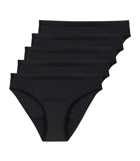 Lot de 5 slips menstruels femme Athena
