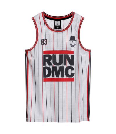 Maillot de basket tricky homme blanc Amplified
