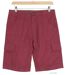 Bermuda WINCHESTER IVANHOE3 uni en coton : le short bordeaux chic et fonctionnel pour l'été-2