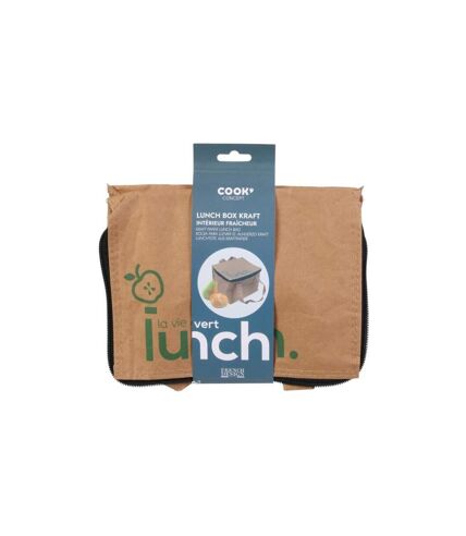 Sac Lunch Déco Kraft 28cm Naturel