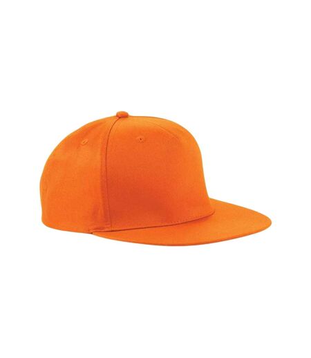 Casquette Rapper Orange Beechfield