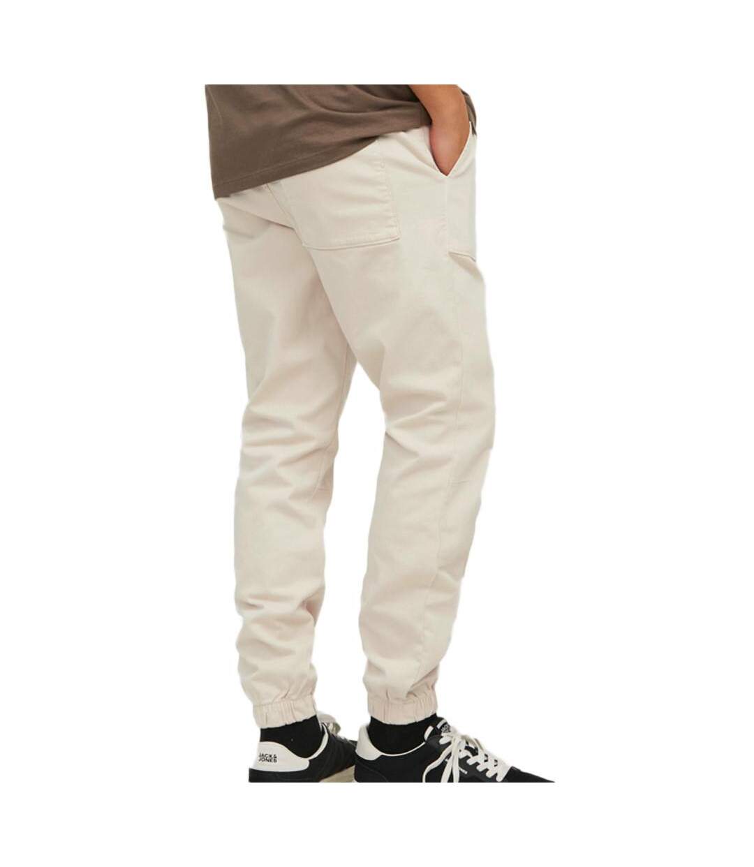 Pantalon Cargo Beige Homme Jack & Jones Gordon - S-2