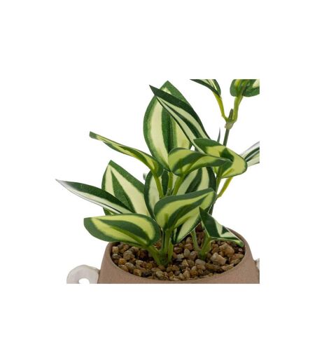 Plante Artificielle en Pot Déco Olme 22cm Cannelle