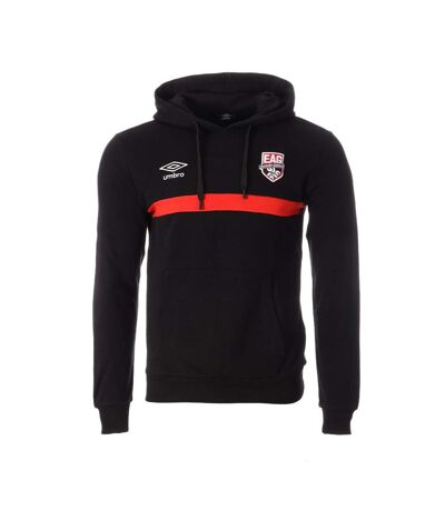Guingamp sweat à capuche noir homme umbro - l