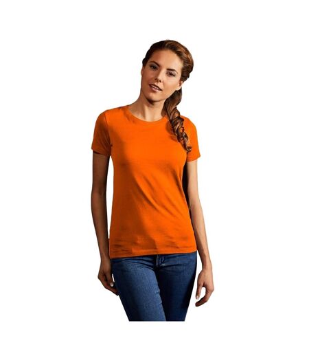 T-shirt Premium Femme Orange Promodoro
