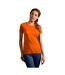 T-shirt Premium Femme Orange Promodoro-1