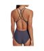 Maillot de bain 1 pièce Marine Femme Adidas Souleaf - 44B