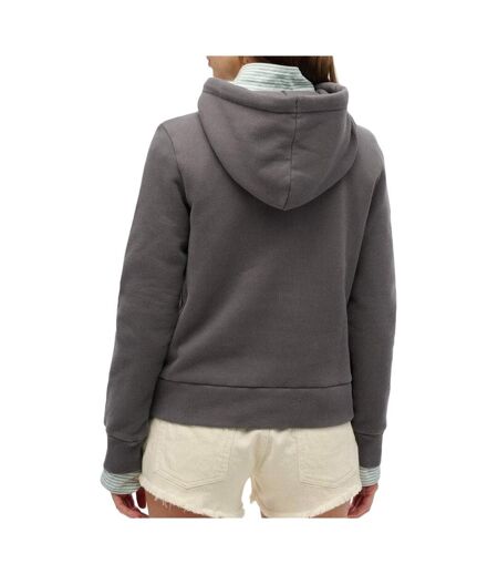 Sweat gris femme superdry tonal - l