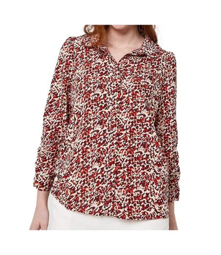 Blouse Beige/Rouge Femme Kaporal Gilane - XS