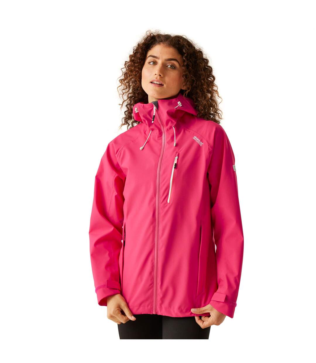 Coupe-vent birchdale femme rose fluo / blanc Regatta-3