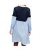 Robe de Grossesse Marine Femme Mamalicious Vera - L