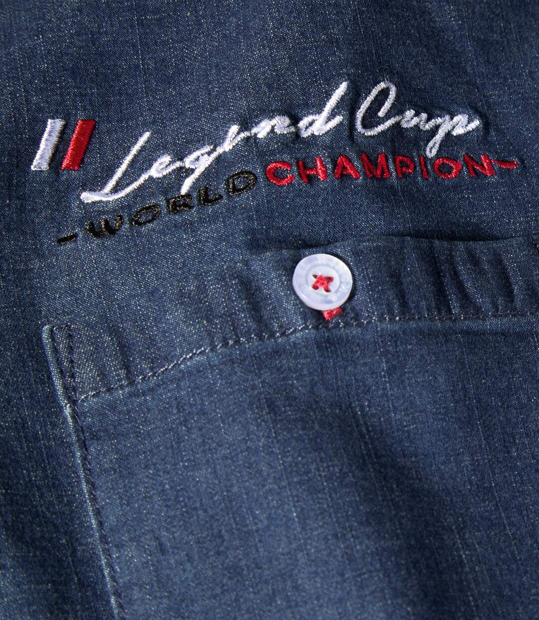 Denim overhemd Racing-9