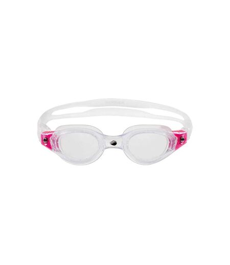 Lunettes De Natation Visio Adulte Transparent Rose Aquawave