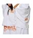 Sweat blanc/orange homme kaporal vank-1