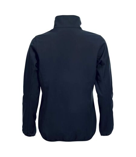 Veste softshell basic femme bleu marine foncé Clique Clique