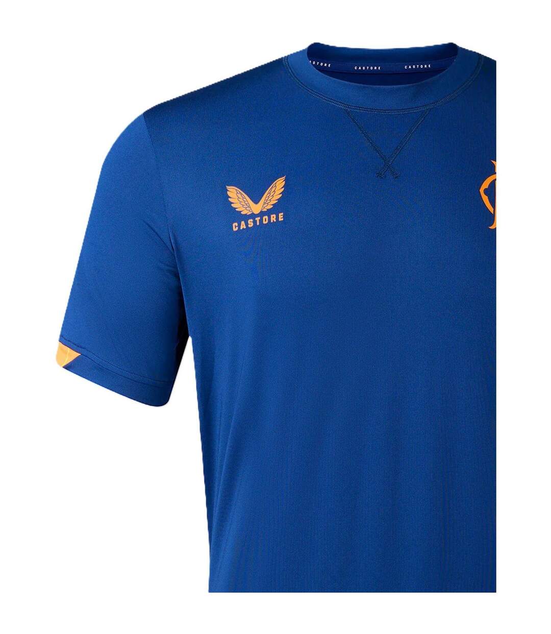 Mens Rangers Fc T-shirt Lapis Blue Castore-4