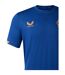 Mens Rangers Fc T-shirt Lapis Blue Castore-4