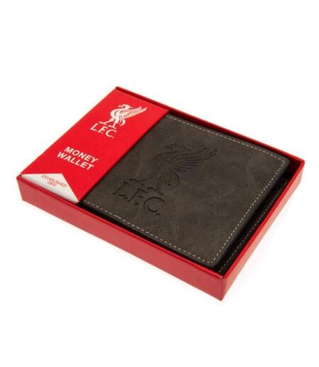 Liverpool FC Faux Suede Wallet (Black) (One Size) - UTTA8283