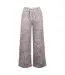 Pantalon De Jogging Motif/style Imprimé Léopard Femme Beige Noir Imprimé Miso-1