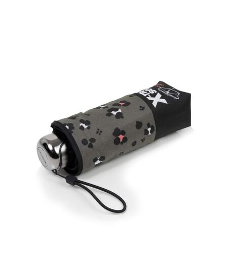 Isotoner Parapluie femme x-tra solide anti-retournement, compact, technologie ultra-déperlant